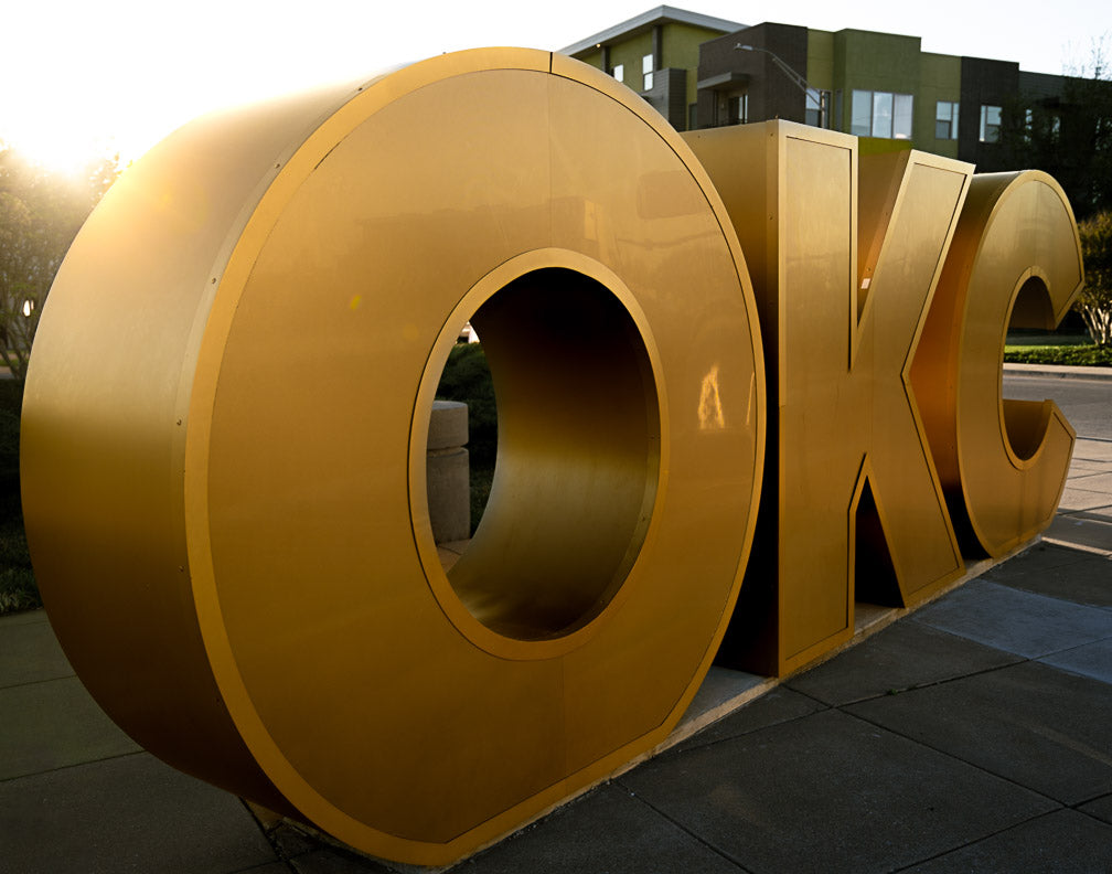 OKC Sign- Downtown