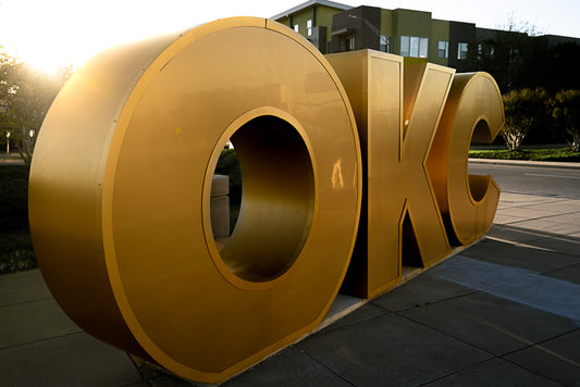 OKC Sign- Downtown