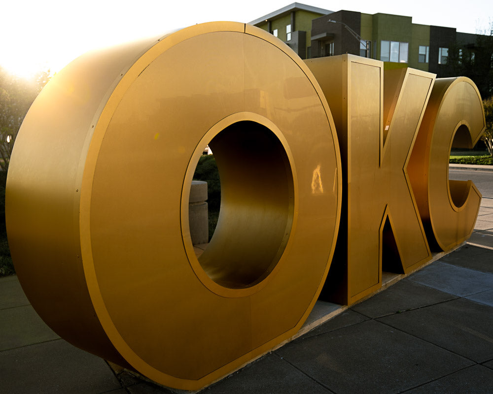OKC Sign- Downtown