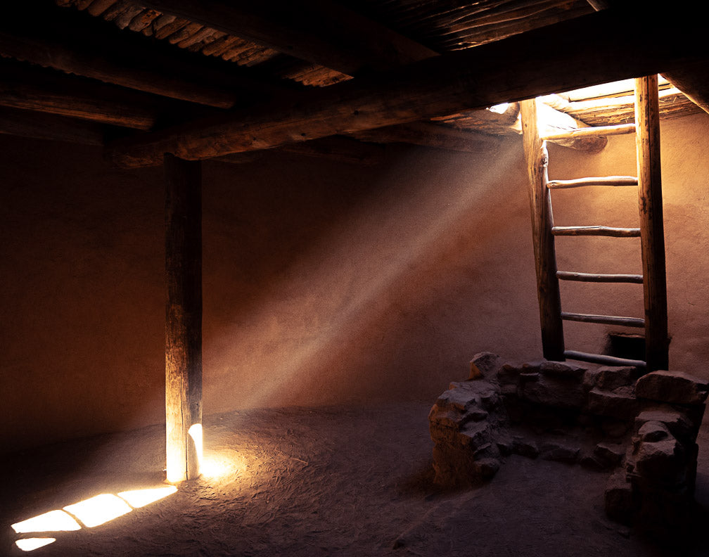 Pecos Pueblo Kiva- Light