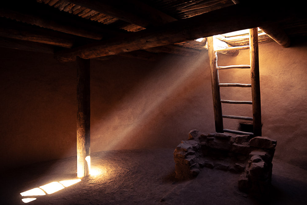 Pecos Pueblo Kiva- Light