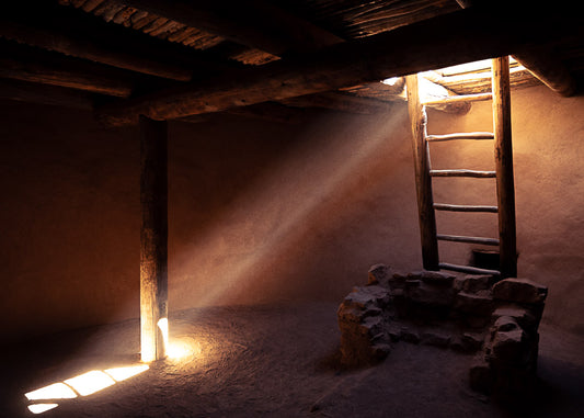 Pecos Pueblo Kiva- Light