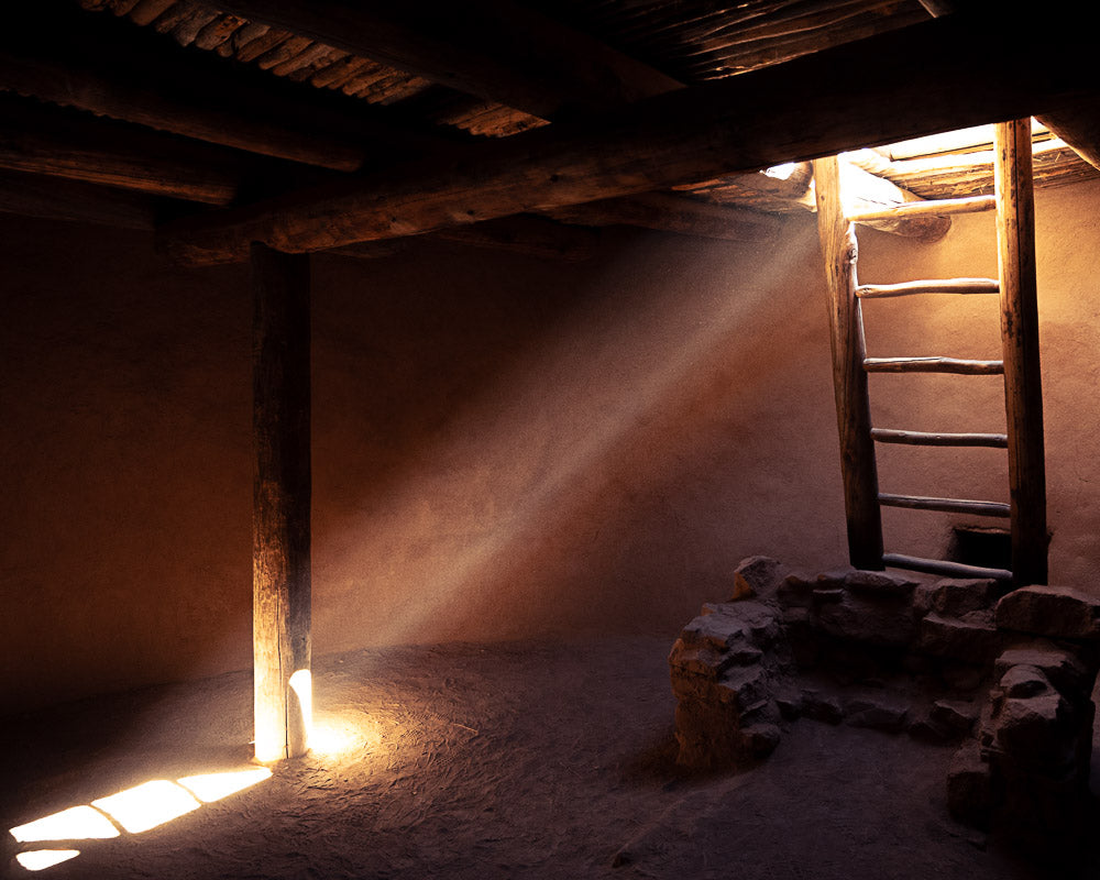 Pecos Pueblo Kiva- Light